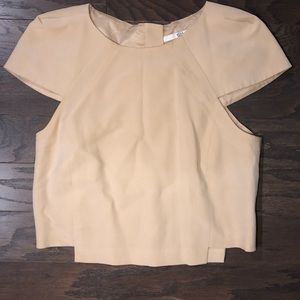 Tibi crop top